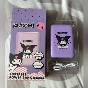 Sanrio Kuromi Power Bank Portable Charger